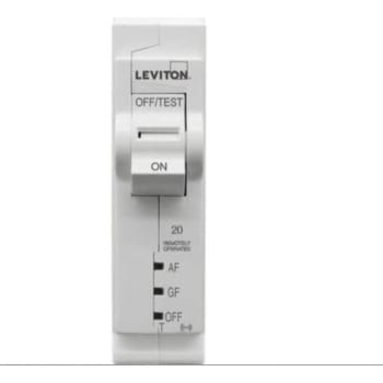 Image for Leviton 20a Afci/Gfci Dual Function Branch Circuit Breaker, 1 Pole from HD Supply
