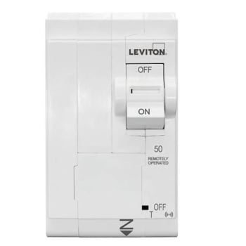 Image for Leviton Gen2 50a Smart Branch Circuit Breaker With Remote Control, 2 Pole from HD Supply
