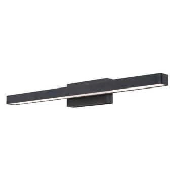 Image for Afx Brock 24" LED Vanity Sconce, 1200 Lumens, 5 Cct, 25 Watts, Black from HD Supply