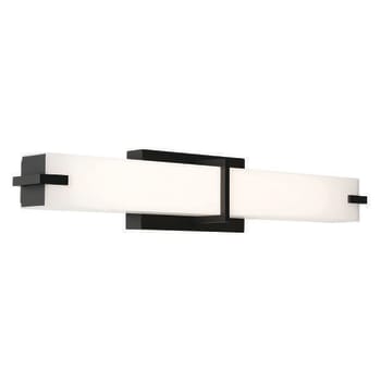 Image for Afx Miller 24" LED Vanity Fixture, 1700 Lumens, 3 Cct, 120v, 17 Watts, Black from HD Supply