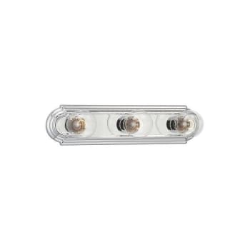 Image for Generation Lighting De-Lovely 3-Light Chrome Traditional Vanity Light, Dimmable from HD Supply