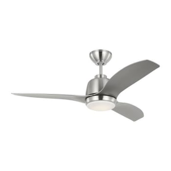 Image for Generation Lighting Avila 44" LED Silver Ceiling Fan With Silver Blades from HD Supply