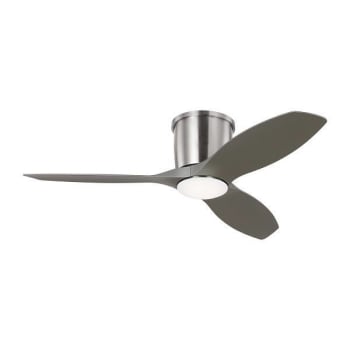 Image for Generation Lighting Titus 44" LED Silver Ceiling Fan With Silver Blades, Remote from HD Supply