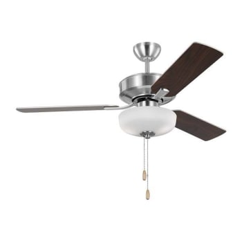 Image for Generation Lighting Linden 48" LED Silver Ceiling Fan With Reversible Blades from HD Supply