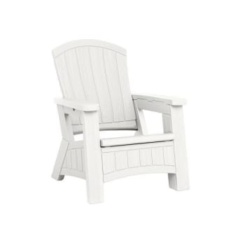 Image for Suncast Commercial Adirondack Chair With Storage Ice Cube from HD Supply