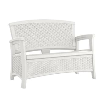 Image for Suncast Commercial Elements Loveseat With Storage - Ice Cube from HD Supply