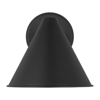 Image for Generation Lighting Crittenden 1-Light Black Outdoor Wall Lantern from HD Supply