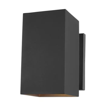 Image for Generation Lighting Pohl 1-Light Black Wall Lantern, Medium from HD Supply