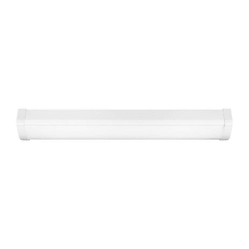 Image for Generation Lighting 2' Drop Lens LED Linear Ceiling Fixture, Flush Mount, White from HD Supply