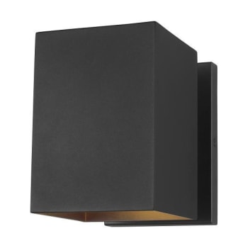 Image for Generation Lighting Pohl 1-Light Black Wall Lantern, Small from HD Supply