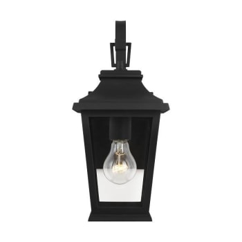 Image for Generation Lighting Warren 6.5" 1-Light Textured Black Wall Mini-Lantern from HD Supply
