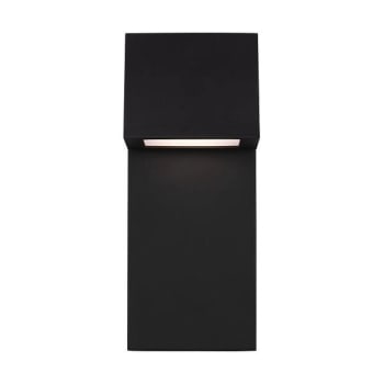 Image for Generation Lighting Rocha 1-Light Black LED Wall Lantern Sconce, Small from HD Supply