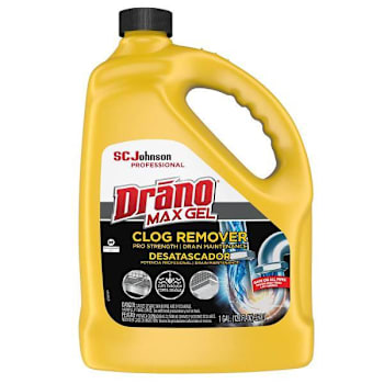 Image for Drano PRO Strength Max Gel Clog Remover 128 Oz Bottle Case Of 4 from HD Supply