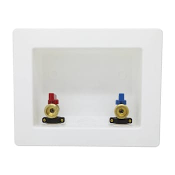 LSP Plastic Switch Hitter® Washing Machine Outlet Box 1/2 In. Cpvc X3/4 In. Ght