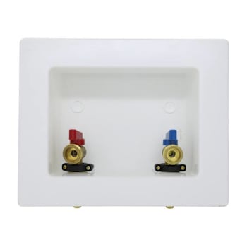 Image for LSP Plastic Switch Hitter® Washing Machine Outlet Box 1/2 in. Crimp PEX X3/4 in. Ght from HD Supply