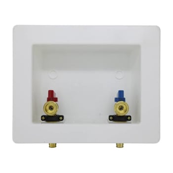 Image for LSP Plastic Switch Hitter® Washing Machine Outlet Box 1/2 in. Expansion X3/4 in. Ght from HD Supply