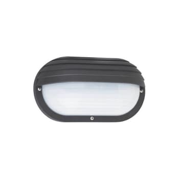 Image for Generation Lighting Bayside 5" 1-Light Black Wall Sconce With Frosted Diffuser from HD Supply