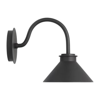 Image for Generation Lighting Modern Barn Light LED Textured Black Wall Lantern from HD Supply
