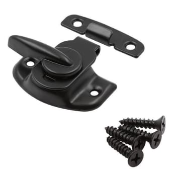 Prime-Line Diecast Window Sash Lock And Keeper, Cam Action, Matte Black