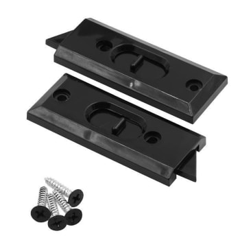 Image for Prime-Line Vinyl Window Tilt Latch, Matte Black, 1 Pair from HD Supply