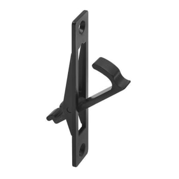 Image for Prime-Line Pocket Door Flush Edge Pull, Diecast, Matte Black, Single Pack from HD Supply