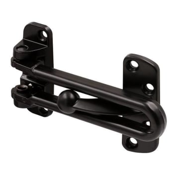 Image for Prime-Line Swing Bar Door Guard, Matte Black from HD Supply