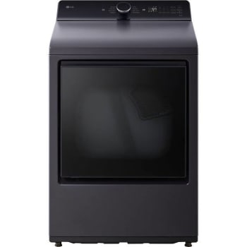 Image for LG 7.3 Cubic Feet Ultra Large Capacity Rear Control Electric Dryer,matte Black from HD Supply