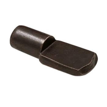 Image for Prime-Line Shelf Support Peg, 1/4", L Bracket, Metal, Black, 8 Pack from HD Supply