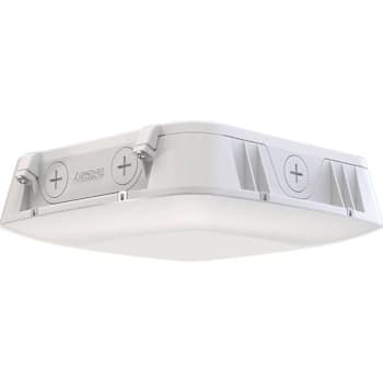 Lithonia Lighting Canopy Fixture, Adjustable Lumens, Switchable Cct, White Cny LED Alo Sww2 Uvolt Pe Pir Wh M2