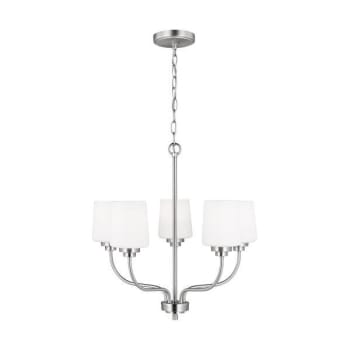 Image for Generation Lighting Windom 5light Brushed Nickel Chandelier With Alabaster Glass from HD Supply