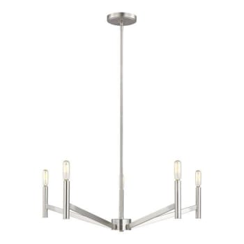 Generation Lighting Vector 5-Light Brushed Nickel Hanging Chandelier