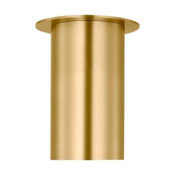 Image for Generation Lighting Archer 5.5" 1-Light Satin Brass Ceiling Fixture, Flush Mount from HD Supply