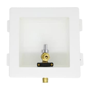Image for LSP Plastic Ice Maker Outlet Box 1/2 in. Expansion PEX X 1/4 in. Compression from HD Supply