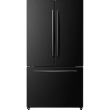 Image for Mora 26.6 Cubic Feet French Door Refrigerator In Black from HD Supply