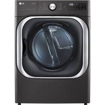 LG 9.0 Cubic Feet Mega Capacity Smart Front Load Gas Dryer With Turbosteam