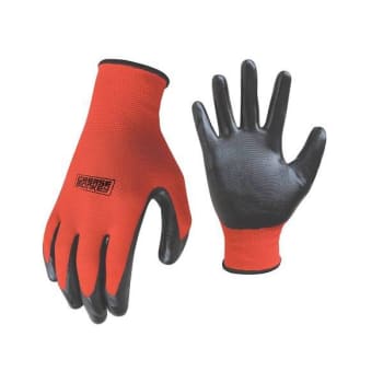 Grease Monkey® Nitrile Coated Work Gloves Large Package Of 10