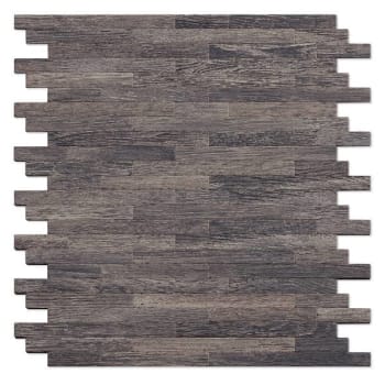 Image for Inoxia Speedtiles Woodly Natural Wood 12.09"X11.97" Metal Wall Tile, Case Of 24 from HD Supply