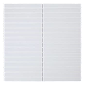 Image for Inoxia Speedtiles Magnolia Off White 11.89"x11.89" Glass Wall Tile, Case Of 6 from HD Supply