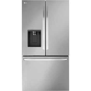 Image for LG ENERGY STAR® 31 Cu. Ft. 3-Door French Door Refrigerator With Dual Ice Maker, Stainless Steel, ADA from HD Supply