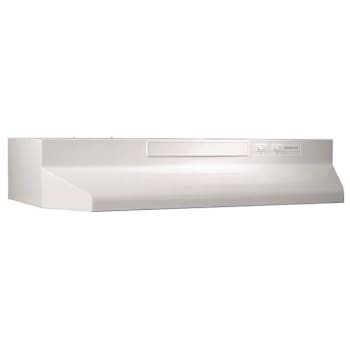 Image for Broan 30-Inch Convertible Range Hood, White-On-White, 230 Max Blower CFM from HD Supply