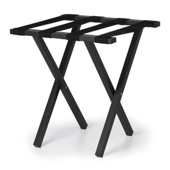 Hospitality 1 Source Luggage Rack Mini Metropolitan Black