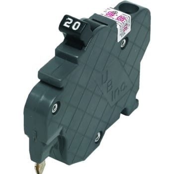 Image for Connecticut Electric & Switch 20 Amp 1-Pole FPE Replacement Thin Circuit Breaker from HD Supply