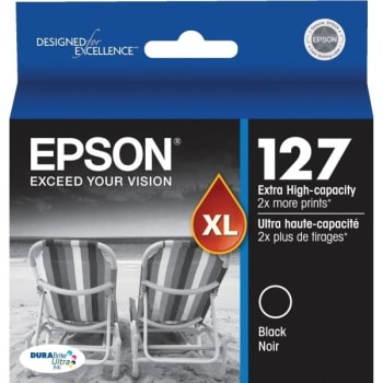 Image for Epson® 127 / T127120-S Durabrite Ultra Extra-High Capacity Ink Cartridge, Black from HD Supply