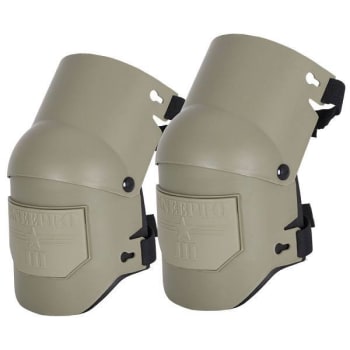 Image for Sellstrom Kneepro Ultra Flex® Iii Adjustable Hardshell Knee Pads Lt Grey Foliage from HD Supply