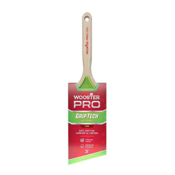 Image for Wooster PRO 3 In. Griptech Polyester Angle Sash Brush from HD Supply