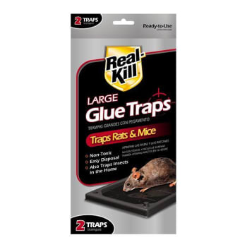 Real-Kill Large Rat And Mice Glue Traps Case Of 12