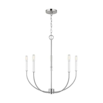 Image for Generation Lighting Greenwich 5-Light Brushed Nickel Chandelier from HD Supply