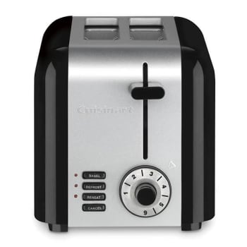 Conair Cuisinart® 2-Slice Toaster Black With Stainless Case Of 4
