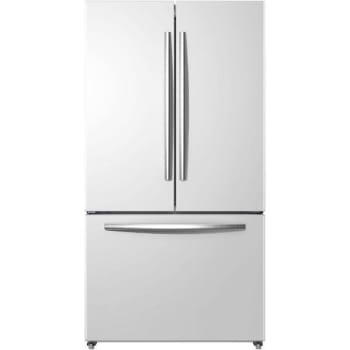 Image for Mora 26.6 Cubic Feet French Door Refrigerator In White from HD Supply