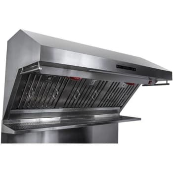 Image for Forno Forno Savona 48 Inch Wall Mount Range Hood With Baffle Filter/Back Splash from HD Supply